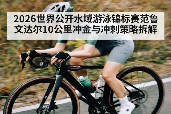 2026世界公开水域游泳锦标赛范鲁文达尔10公里冲金与冲刺策略拆解（jjb）